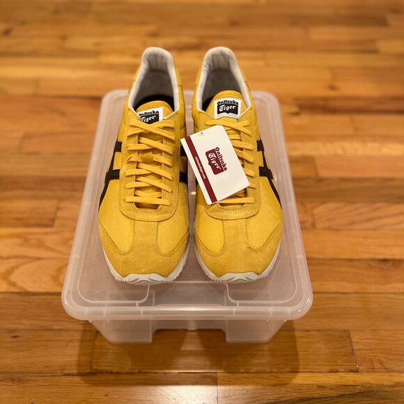 Onitsuka Tiger Mexico 66, Yellow with Black Stripes colorway, Size 13 US - Picture 1 of 6